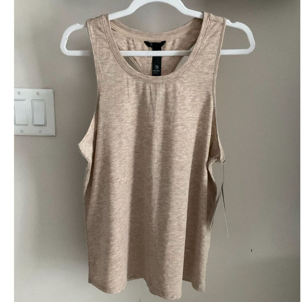 MPG Sport - Bounce Tank Top - Size L - Heather Sand - $58 - Brand New!